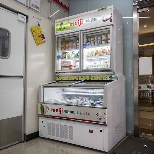 Refrigerated Ice Cream Display Cabinet