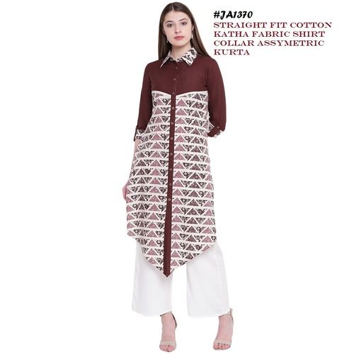 straight cotton kurti