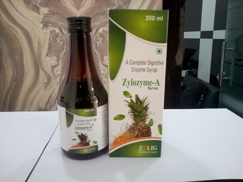 A COMPLETE DIGESTIVE ENZYME SYRUP