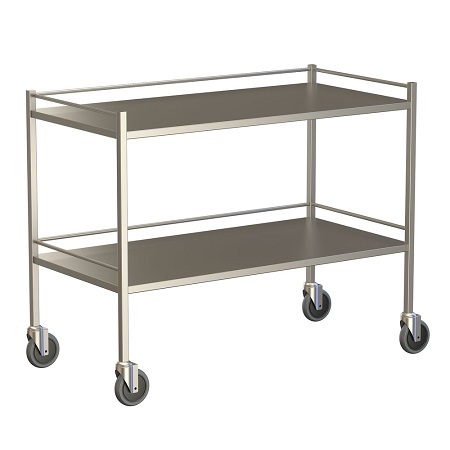 Large Instrument Trolley with Rails