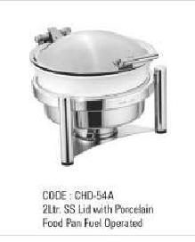 2Ltr SS Lid With Food Pan Fuel Operated
