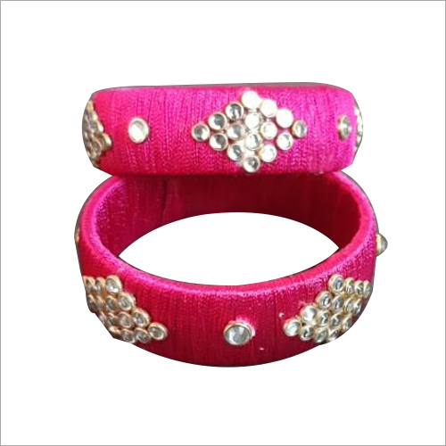 Stone Studded Bangle Set