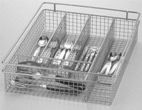 Stainless Steel Trolley - Modern Design, Silver Finish | Eco-friendly, Fireproof, Water Resistant, No Assembly Required