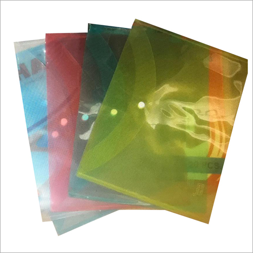 Coloured Plastic File Folder