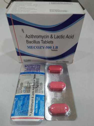 Azithromycin 500 Mg & Lactic Acid Bacillus General Medicines