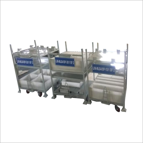 Steel Industrial Stackable Metal Pallets