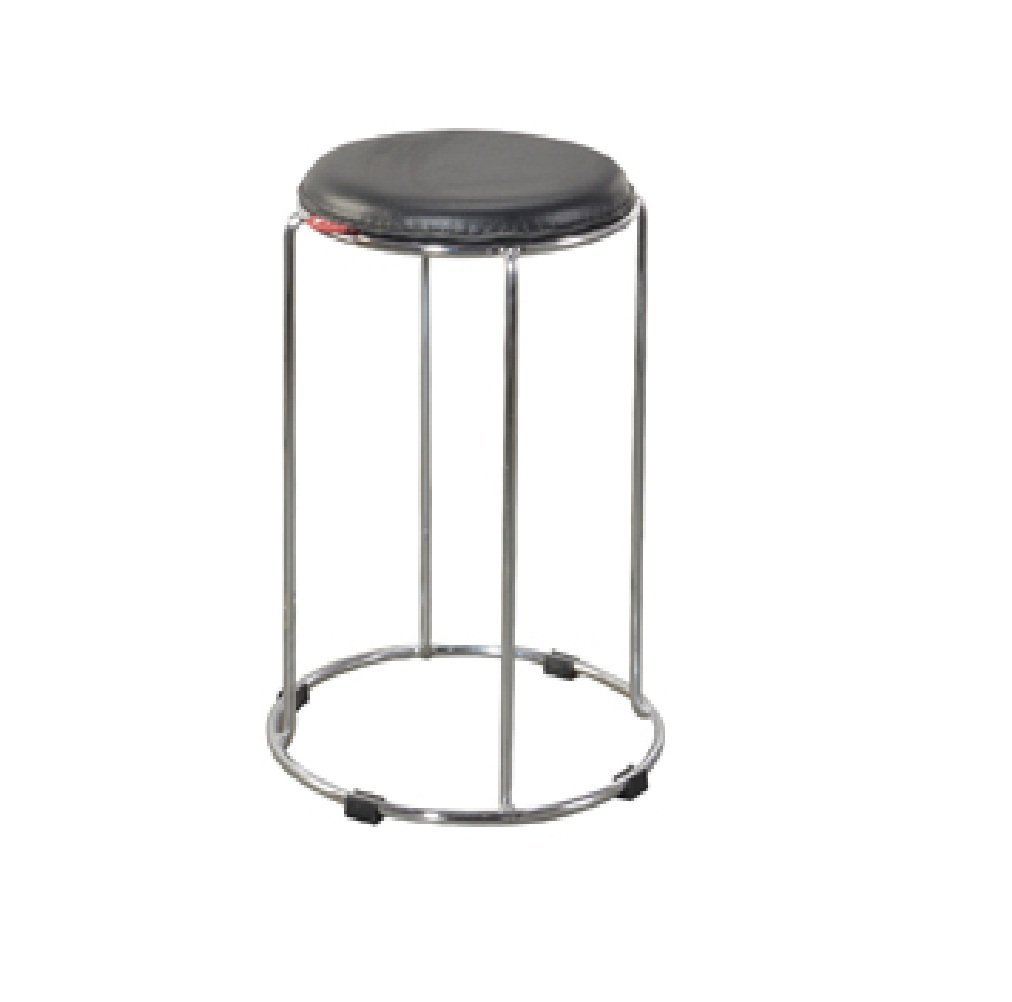 Fixed Height Chrome Plated Laboratory Stool
