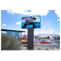 Outdoor Unipole Digital Hoarding Screen By ARUN SIGNAGE STUDIO PVT. LTD