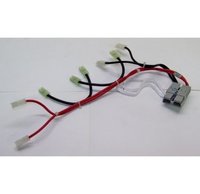 Battery Harness - Pvc Insulated, 12 Inches Length | 10 Awg Wire, Anderson Connectors, 4 Wires In Red, Black, White