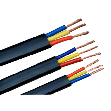 Black Flat Cable