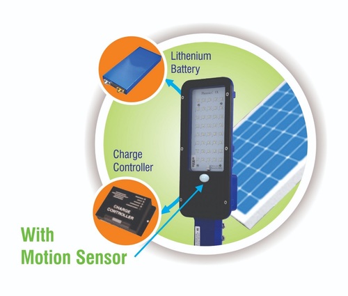 9W Two-in-One Solar LED Street Light