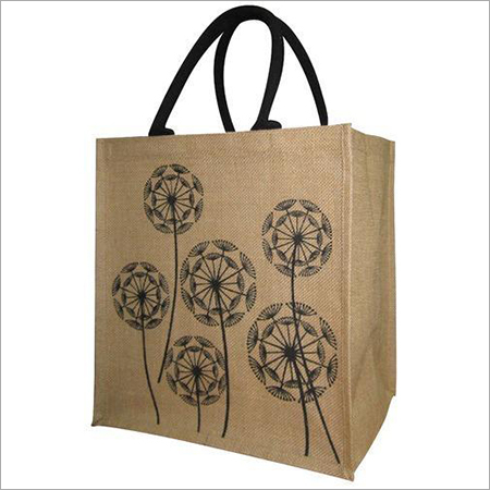 Jute Bags - Durable Brown Jute Material, Customizable Design, Logo, Size | Ideal for Gift and Shopping with Hand Length Handle