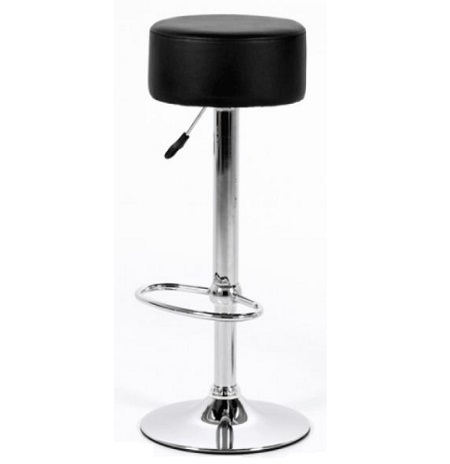 Black Metal Bar Stool No Assembly Required