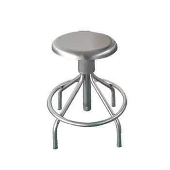 round steel chair