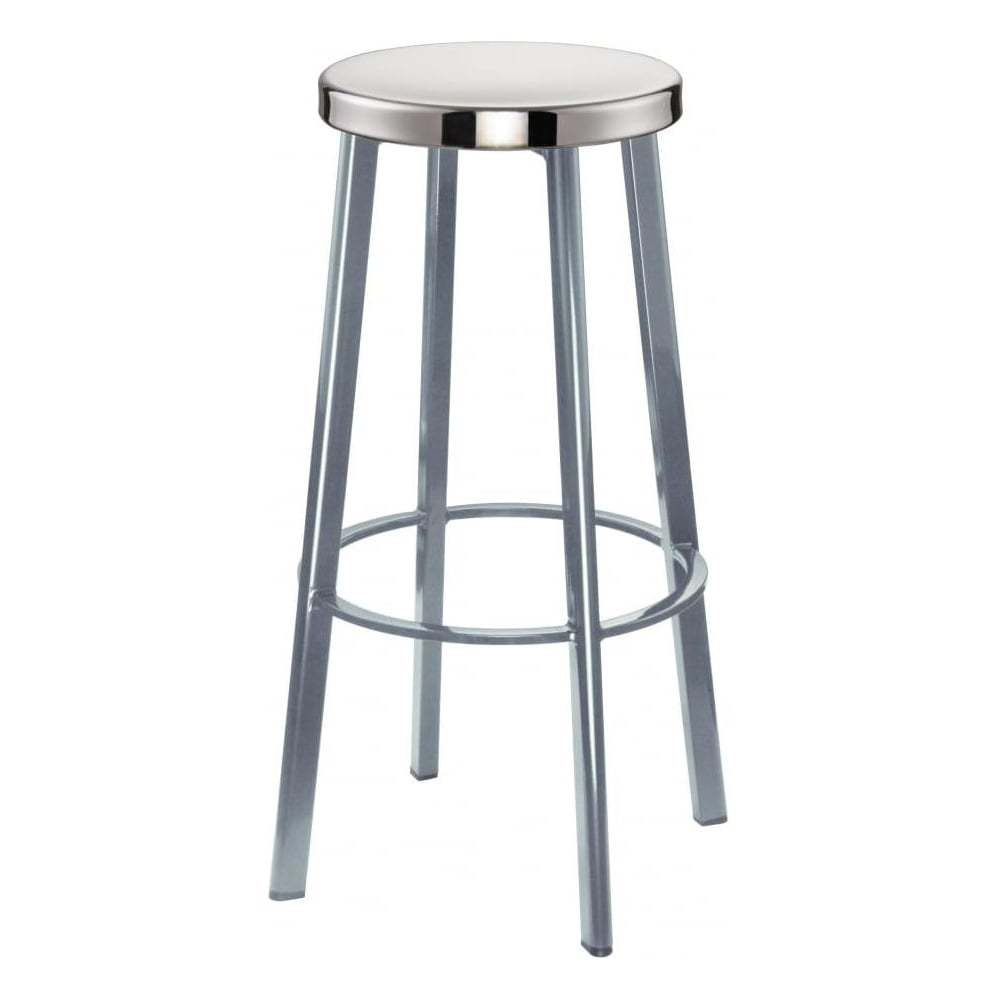 Stainless Steel Round Stool For Swivel Hospital Chair