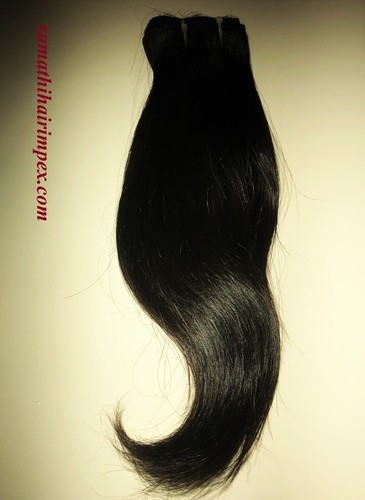 Straight Human Hair - Color: Black