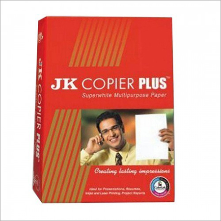 JK Copier Plus Paper - White Copier Paper, 1-1.5 kg Weight | Ideal for High-Quality Printing and Document Copying