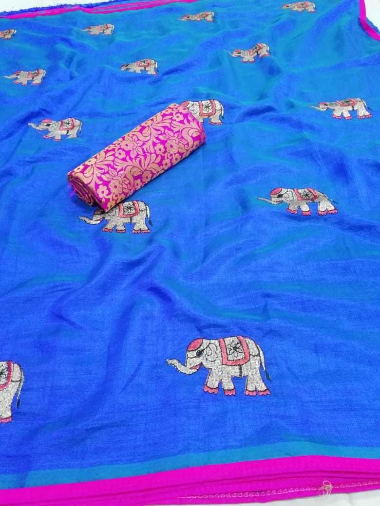 New elephant silk sarees