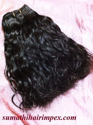 Black Curly Human Hair