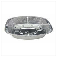 Sliver 7500ml Oval Roaster Foil Food Container