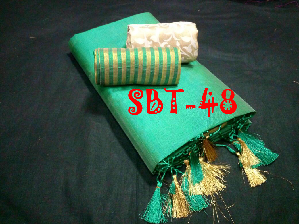 New Tussar Silk saree