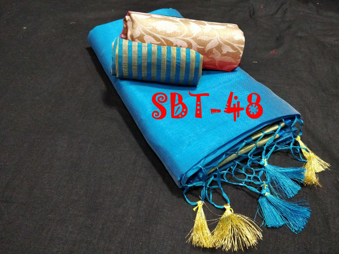 New Tussar Silk saree