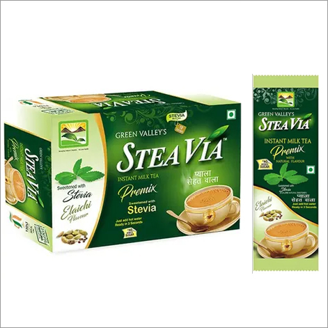 Stevia Elaichi Tea Sachet - Herbal Powder Blend for Daily Wellness | Anti-Bacterial, Metabolic Support, Stress Reduction, 2-Year Shelf Life