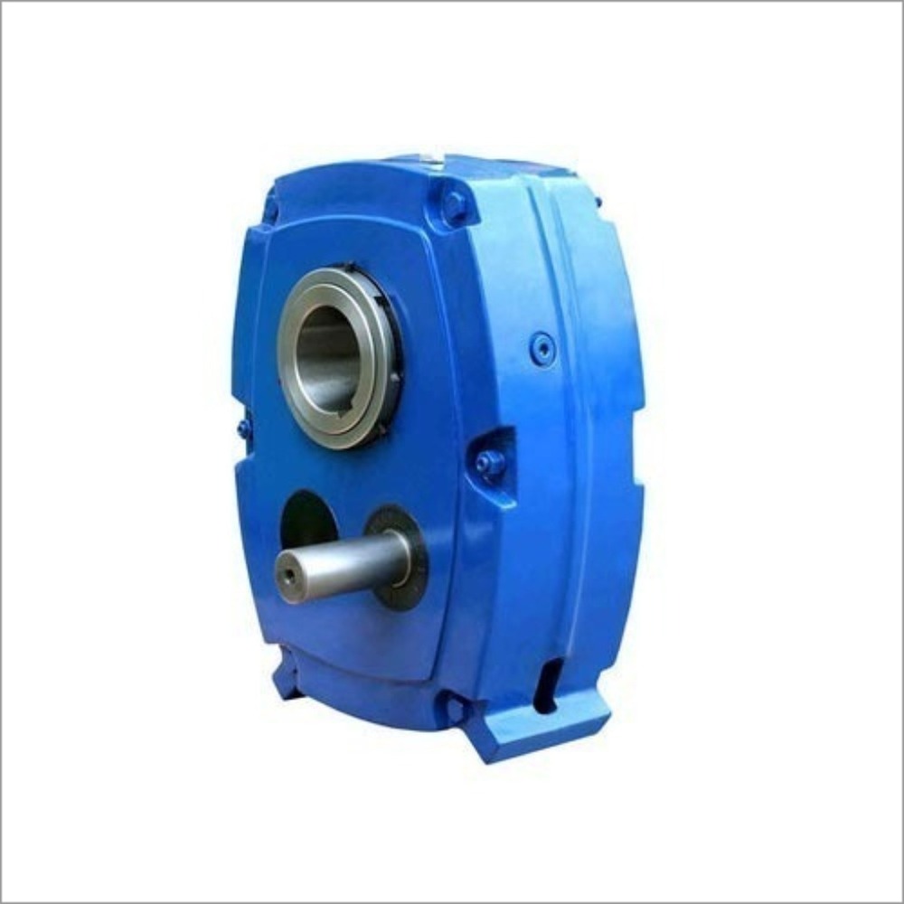 Fenner Shaft Mounted Smsr Helical Gearboxes - Color: Silver And Blue