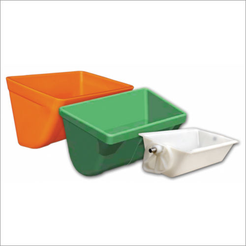 White Plastic Elevator Bucket