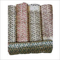 Hand Embroidery Fabric - Multi-color Lightweight Cotton Blend | Quick Dry, Washable, Embroidered Texture For Magnificent Garments