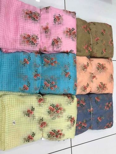 Banglori Silk Embroidery Fabric