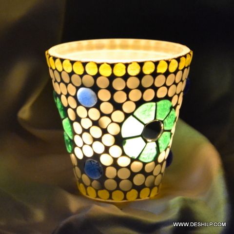 Beautiful Glass Candle Holder