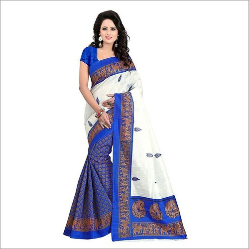 Hathi ghoda silk sarees