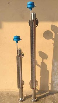 Side Mounted Magnetic Level Indicator with Transmitter