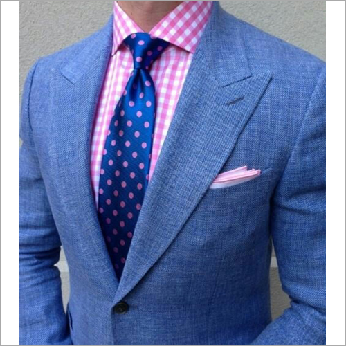 Mens Blue formal Suit