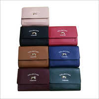 Ladies Clutch Bag - Pu Leather, 11.5 X 9 X 2.5 Cm | Vibrant Colors, Push Button Closure, Large Storage Capacity