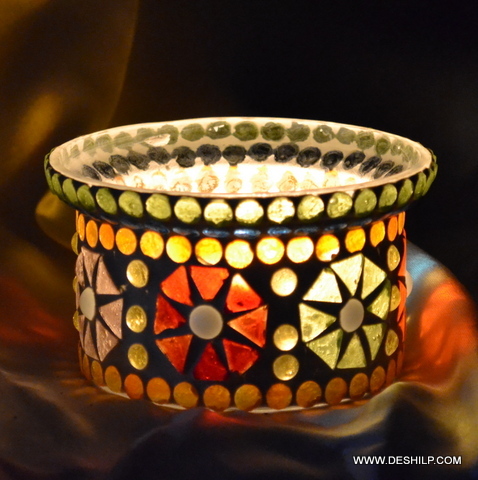New Design Small T Light Candle Holder - Material: Glass