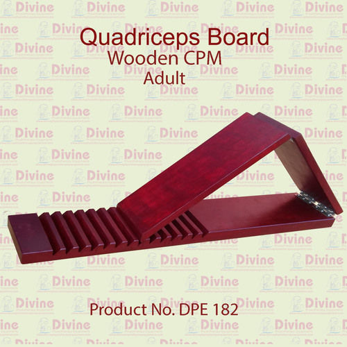 Quadriceps Board Wooden Adult
