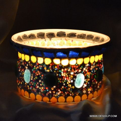 Antique-Style Tea Light Candle Holder