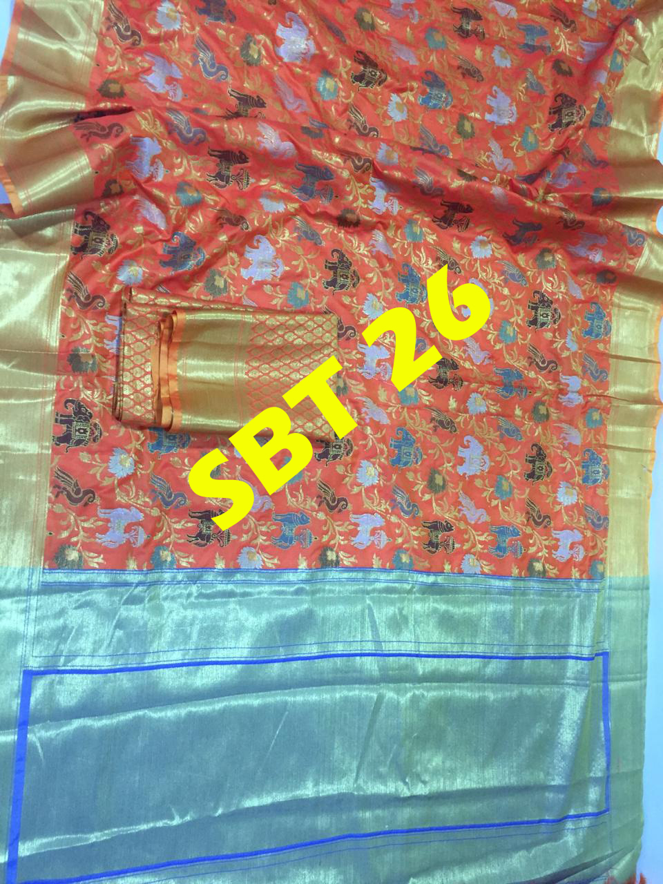 Woman New silk saree