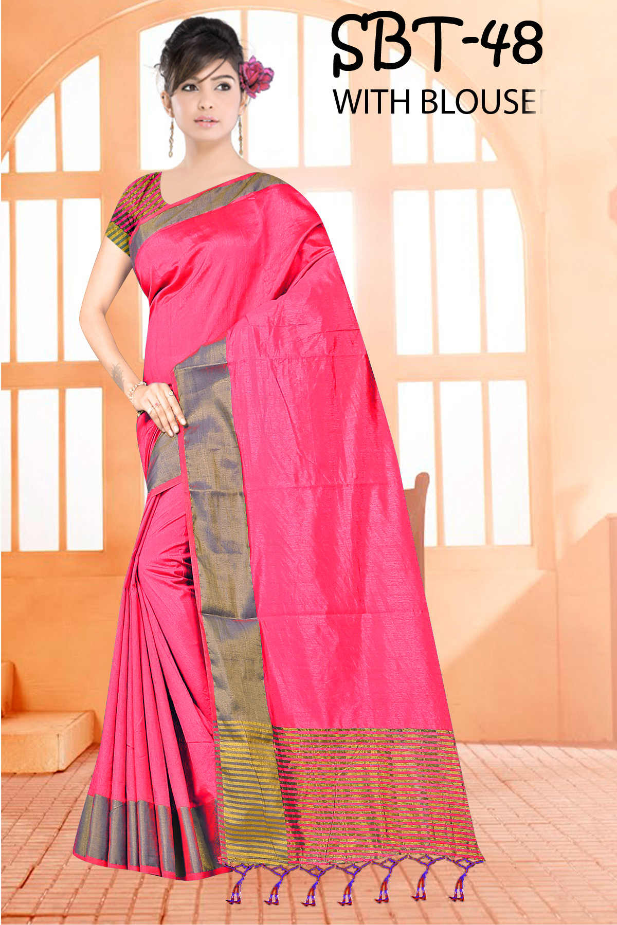 Tussar Silk Saree