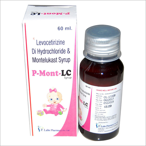 P-Mont-Lc Syrup Storage: Store In Cool