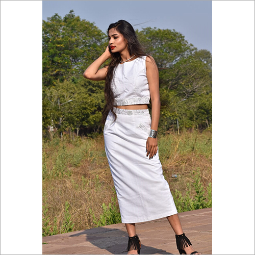 White Ladies Western Dress