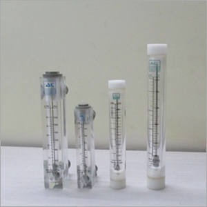 Acrylic Rotameters - Flow Rate 600-2000 Lph, Tapered Tube Design , Suitable for Water and Air with +/-2% Accuracy and ISO Standards