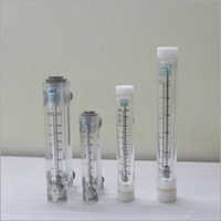Acrylic Rotameters - Flow Rate 600-2000 Lph, Tapered Tube Design , Suitable For Water And Air With +/-2% Accuracy And Iso Standards