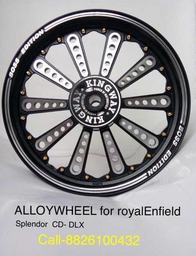 Alloy Wheels For (Royal Enfield Splendor & CD DLX)