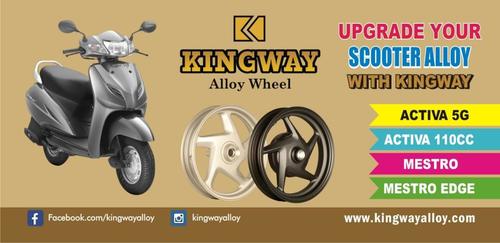 Scooter Alloy Wheels
