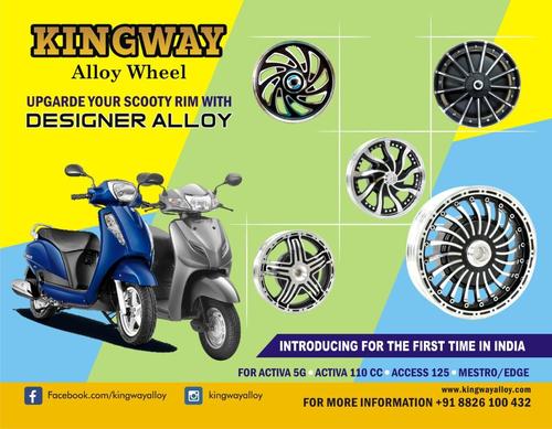 Designer Alloy Wheels For Scooty
