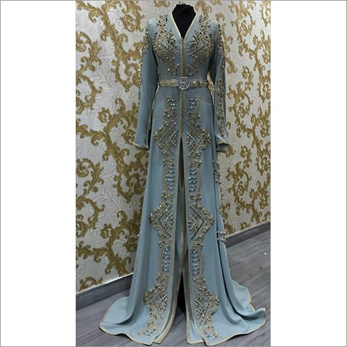 Embroidered Designer Western Dress