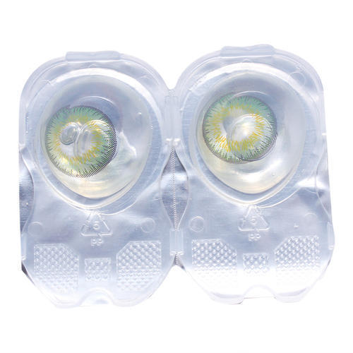 Daily Color Contact Lens Glossy Green